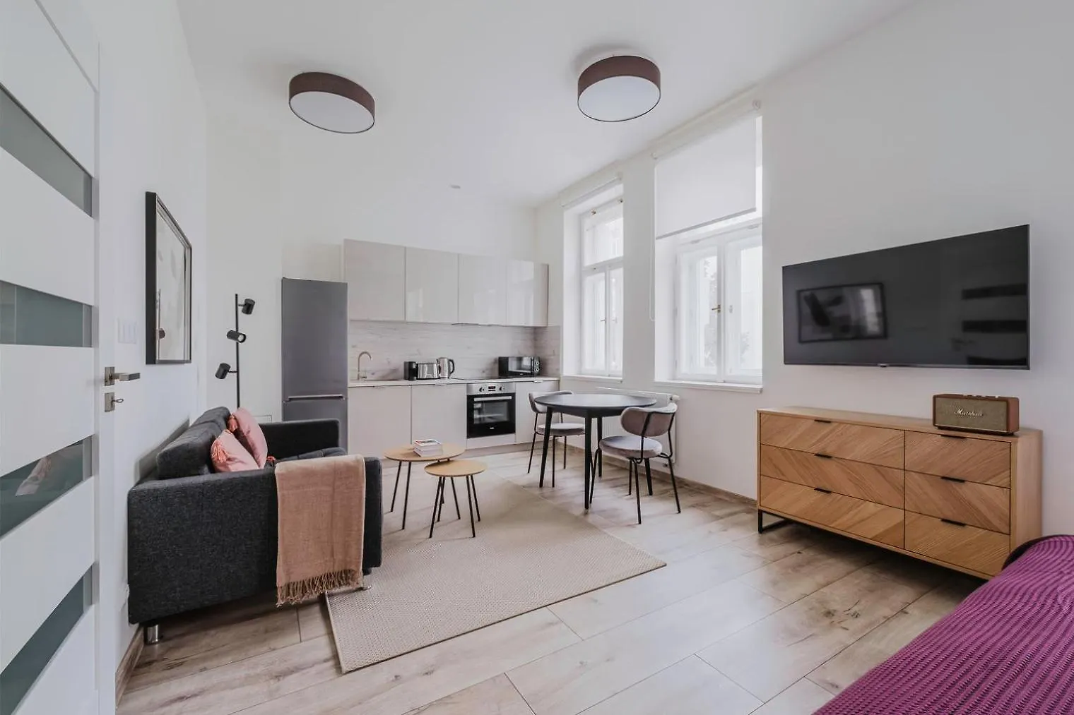 Blueground Prague 3 Furnished Zizkov Tower Prg-34 Apartment
